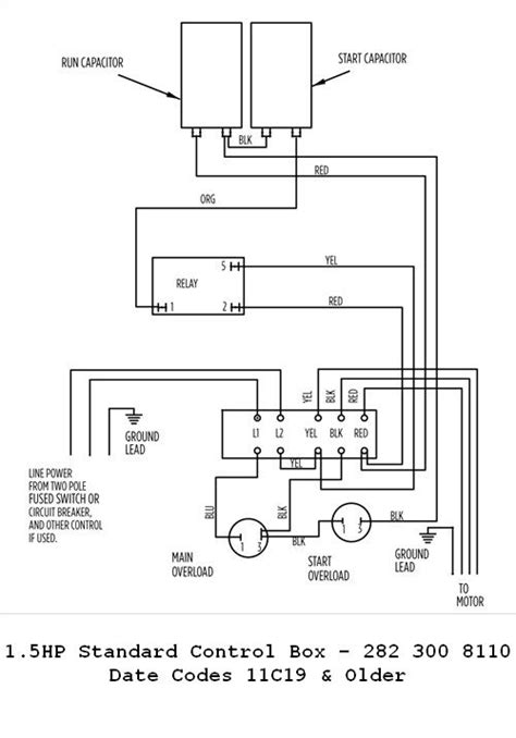 franklin electric 1 hp or less control box wiring diagram|franklin water deluxe box.